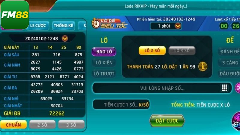 Lô Đề Siêu Tốc Fm88 - Cơ Hội Đổi Đời Chỉ Trong Vài Phút 3 Một số loại hình lô đề siêu tốc Fm88 phổ biến nhất